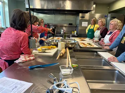 Cooking Class at Presbyterian Church at Presbyterian Church, May 2025, photograph 1 of 10